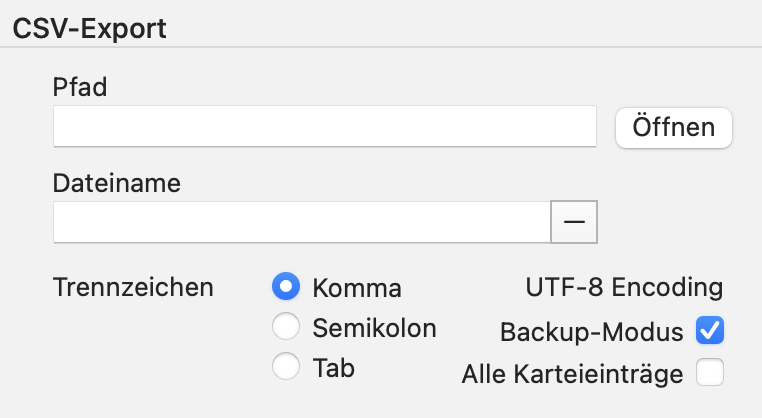 tomedo handbuch import export csv backupmodus oesterreich