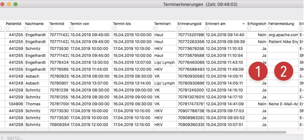 tomedo handbuch kalender terminerinnerungsstatistik 2