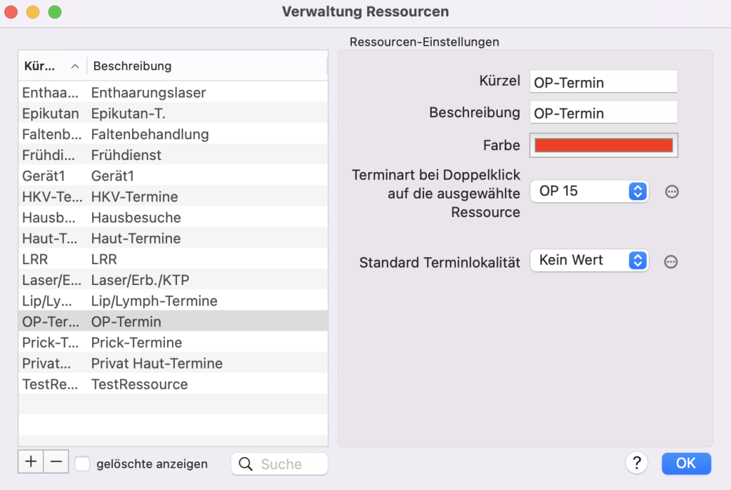 tomedo handbuch kalender verwaltung ressourcen oesterreich