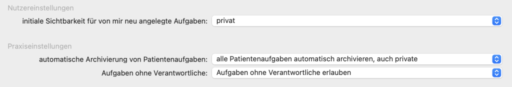 tomedo handbuch oesterreich aufgabenverwaltung einstellungen arbeitsablaeufe