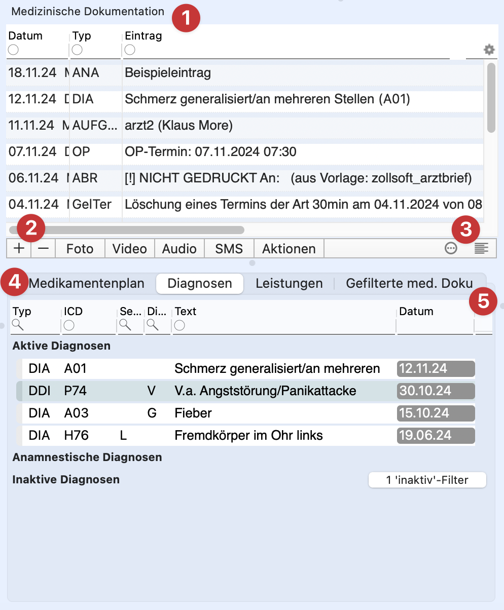 tomedo handbuch oesterreich kartei medizinische dokumentation uebersicht