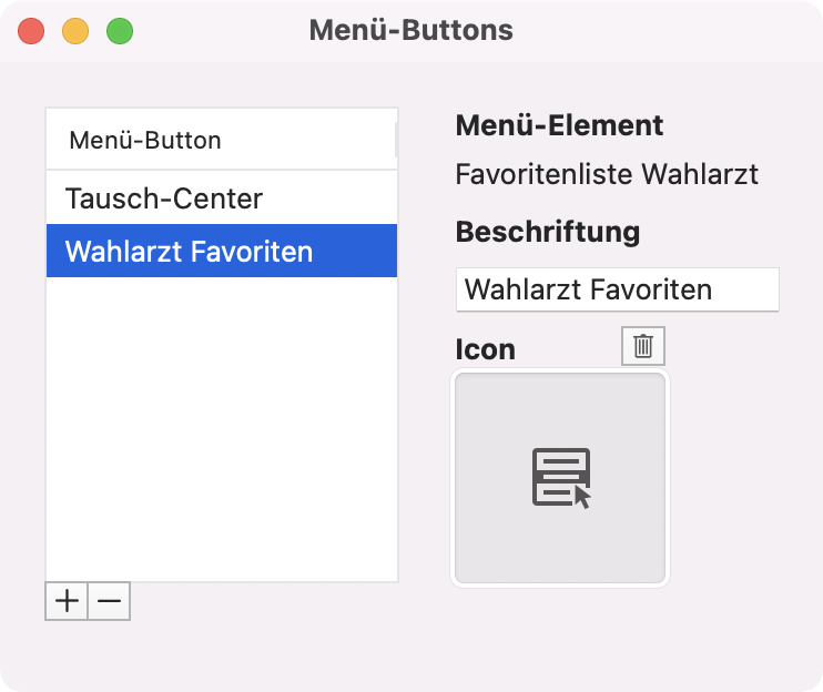 tomedo handbuch oesterreich tagesliste konfigurierbare symbolleiste menue buttons