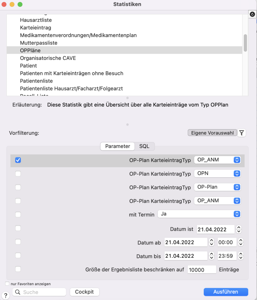 tomedo handbuch opplan statistik oesterreich