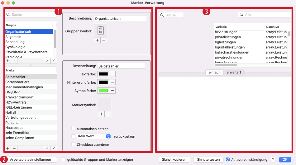 tomedo handbuch patientenmarker markereinstellungen oesterreich