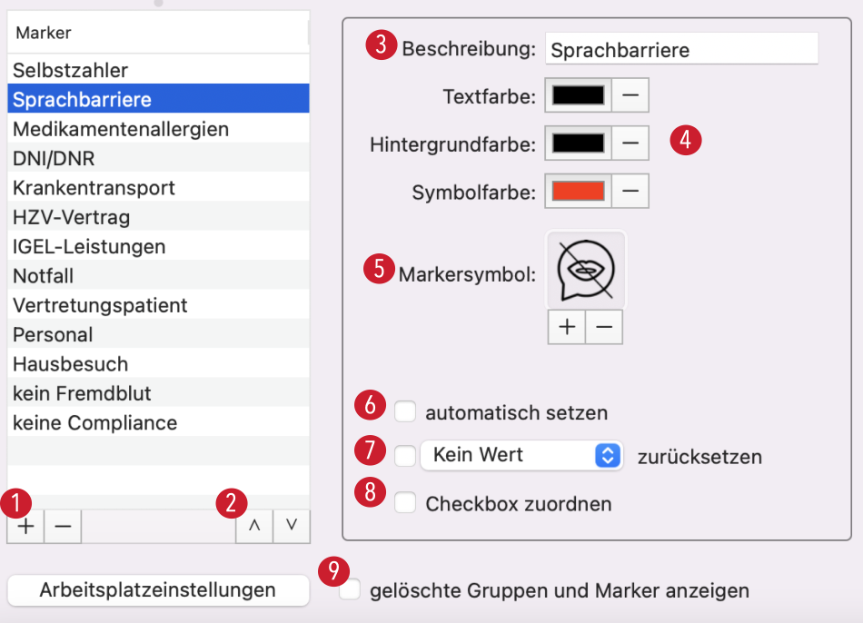 tomedo handbuch patientenmarker markererstellung oesterreich