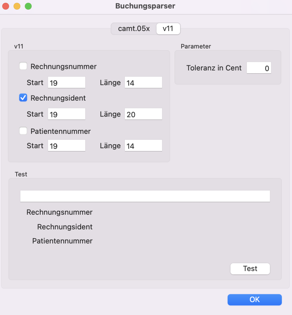 tomedo handbuch oesterreich abrechnung kassenbuch buchungen einlesen parser v11