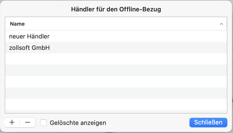 tomedo handbuch warenwirtschaft warenhaendler offline liste
