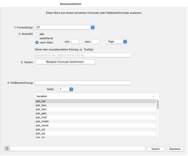 161.20.2 Kommandoliste